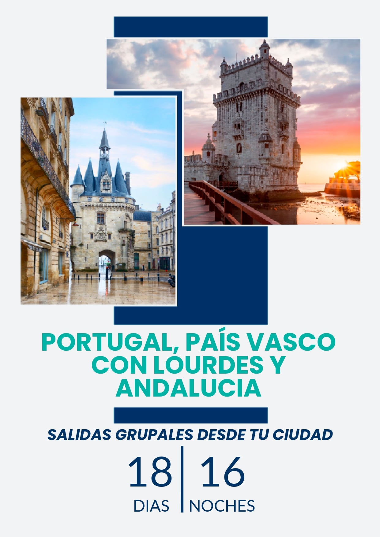 PORTUGAL CON PAIS VASCO Y ANDALUCIA